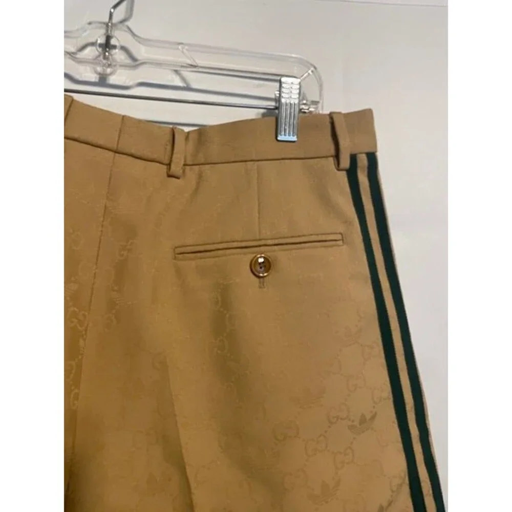Gucci x Adidas Men's Shorts Size 48 New With Tags All Over Print GG
